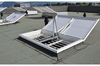 Exutoire de désenfumage : Ecofeu Premium Alu