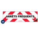 Panneau d’intervention – Arrêts fréquents – adhésif 300 x 1000mm Classe 2 – 3340334