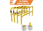 Barrières de Protection Amovibles Ø 60mm
