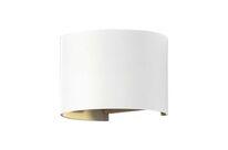 Applique Murale LED 6W IP54 Forme Arrondie - Blanc Neutre 4000K - 5500K / Blanc