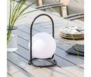 Lampe Extérieure Blanche USB RGBW Design 29cm