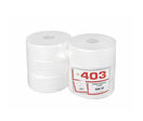 Papier hygiénique 2 plis maxi jumbo - 400 m - 6 rouleaux par colis 