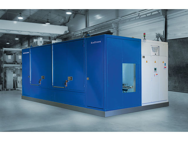 Cabine de lavage, de nettoyage et de séchage à temps de cycle réduit : EcoCtrans
