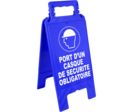 Chevalet Port d'un casque de sécurité obligatoire - 4291130