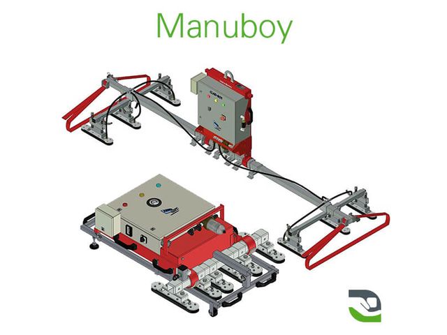 Palonnier à ventouses pour panneaux sandwich | Aero Manuboy 