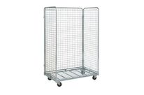 Roll-conteneur standard - 400 kg - 1790 mm H - 3 côtés - Polypropylène - 3 ans garantie