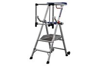 Duarib - Plateforme roulante Perform 2 marches - Aluminium - Hauteur 0.52m - Charge 150kg - Norme EN 131