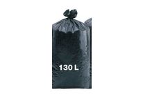 Sacs poubelles noirs - haute densité - 130 litres 35M - 100 par colis