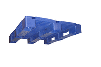 Palette MV-1000, plancher plein, PEHD