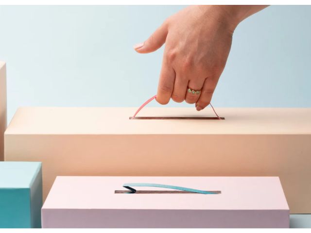 Poignées écologique à lanière papier ou plastique 