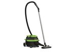 Aspirateur à sec spécial silencieux économe en énergie cuve en plastique de 12 litres 1 moteur 0,84 kW 230V 63 dB(A) idéal pour les hôtels Cleancraft FLEXCAT 112Q