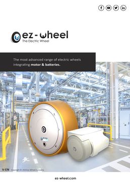 Catalogue des produits ez-Wheel - roues électriques autonomes 