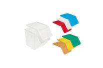Bac gerbable emboîtable à ingrédients avec couvercle GILAC - 30 ou 40 L