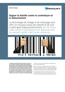Videojet® - Vaincre la contrefaçon