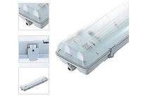 Boitier étanche 2x1.5m pour tube T8 LED