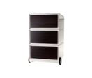 Caisson mobile Easy 3 tiroirs wenge