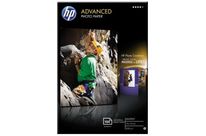 HP - Paquet de 100 papiers photo brillant  advanced (10 cmx15 cm)  250g  Q8698A