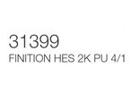 Laque de finition 2K haut extrait sec à base de résines polyester HES 2K PU 4/1 | 31399 