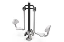 Presse Quadriceps double pour fitness extérieur - Extension