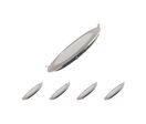 Pack de  5 - Downlight Dalle LED 12W Extra Plate Ronde - Blanc Neutre 4000K - 5500K / Aluminium