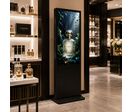 Écran Publicitaire Tactile 43" Totem Affichage Android 2K sur Pied - Commerces et Restaurants