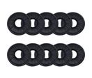 Lot de 10 coussinets simili cuir pour Plantronics