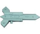 Calibre pour joints de soudure à vernier