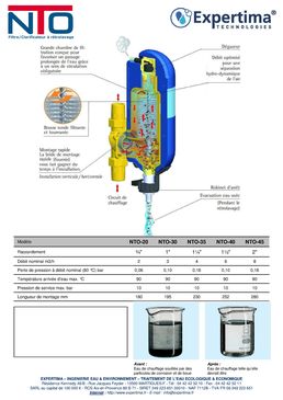 Clarificateur Désemboueur NTO