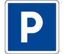 Panneau indication parking C1a