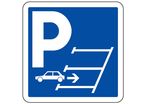 Panneau de signalisation parking en marche arrière