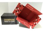 Caisses champagnes impression intérieure / extérieure