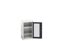Armoire à portes transparentes VERSO - Hauteur 900 mm