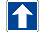 Panneau indication sens unique C12