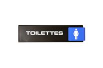 Plaquette de porte Toilettes femmes - Europe Access 175x45mm - 4261430