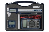 Ensemble de 6 outils de mesure pieds à coullisse digitale mulitmètre digital rapporteur digital jauge pointe Limit LIMITSET6