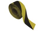 Ergomat - Ruban adhésif de marquage au sol Durastripe Supreme V - Jaune/Noir - 10cm x 30M - PVC résistant
