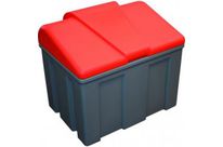 Coffre à  sel ou à  sable en polyéthylène compact et économique 110 litres