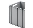 Bac plastique  gerbable euro-norme | Ronny 420 DG gris