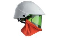 Catu - Casque de sécurité avec visière Arc Flash - Blanc - Protection Normes EN 166, 170, 50365
