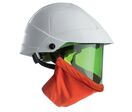 Catu - Casque de sécurité avec visière Arc Flash - Blanc - Protection Normes EN 166, 170, 50365