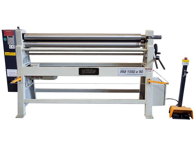 Rouleuses motorisées 3 rouleaux, série IR, RM et IRM