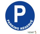 Panneau Parking Réservé - Rigide Ø180mm - 4042329