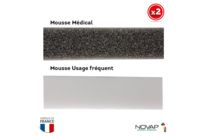 Pack de 4 mousses de rechange pour visière de protection - 6104025