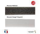 Pack de 4 mousses de rechange pour visière de protection - 6104025