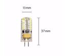 Pack de  10 - Ampoule LED G4 12V 3W SMD2835 24LED 360° - Blanc Froid 6000K - 8000K