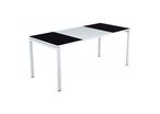 Bureau droit 140 easy noir