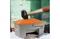 Bac à sel anti-vandalisme