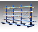 Rayonnage cantilever pour usage extérieur