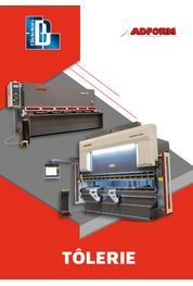Catalogue Catalogue machines de Tolerie