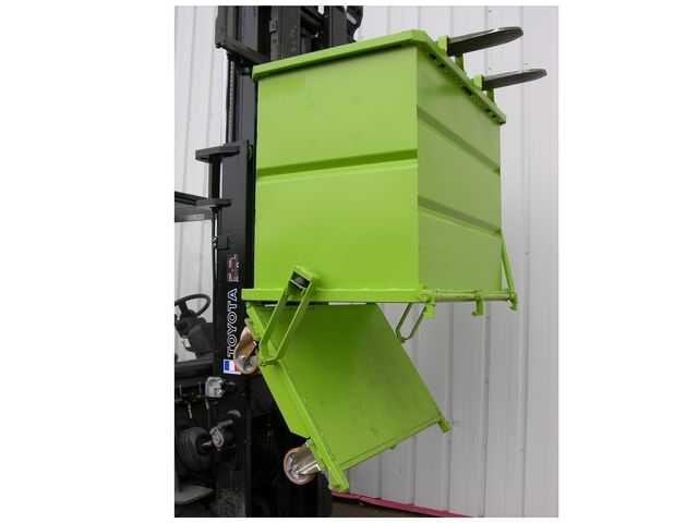 Benne à fond ouvrant avec sécurité par étriers articulés | FAP 